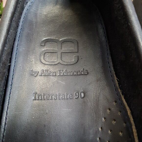 Allen Edmonds Interstate Men\'s size 9D Grey Leather Loafer Shoes main image 10